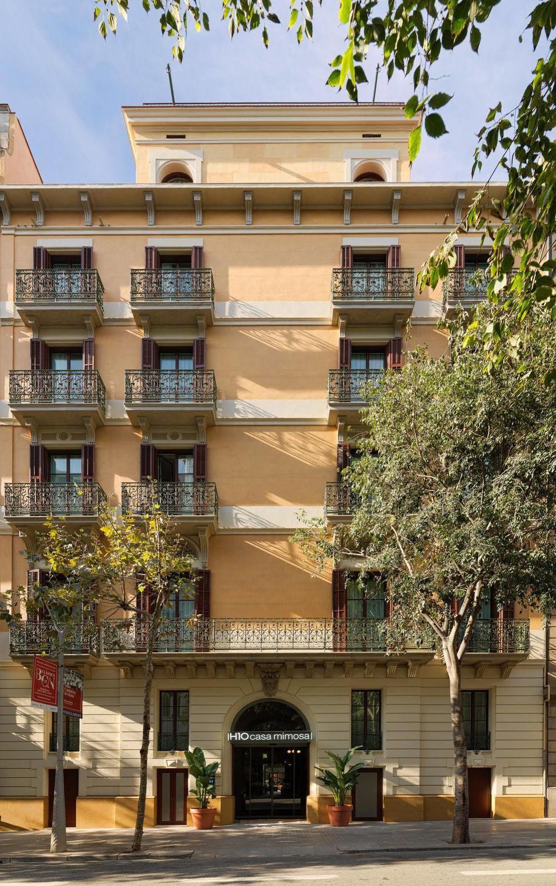 H10 Casa Mimosa 4* Sup Hotell Barcelona Eksteriør bilde